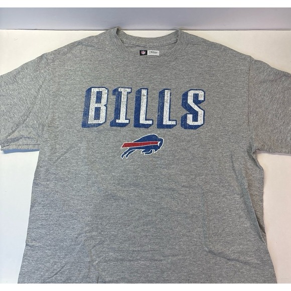 Buffalo Bills NFL Zubaz Gray Tshirt (size medium) - Picture 1 of 7